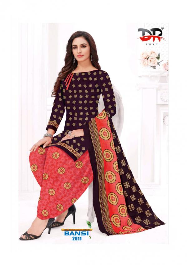 Dr. Bansi Vol-2 Cotton Designer Exclusive Patiyala Dress Material